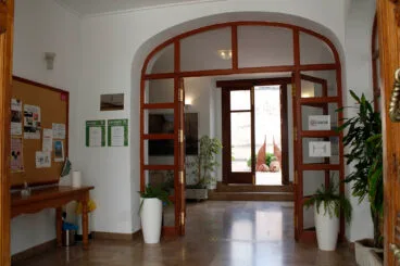 Entrada de la Casa de Cultura