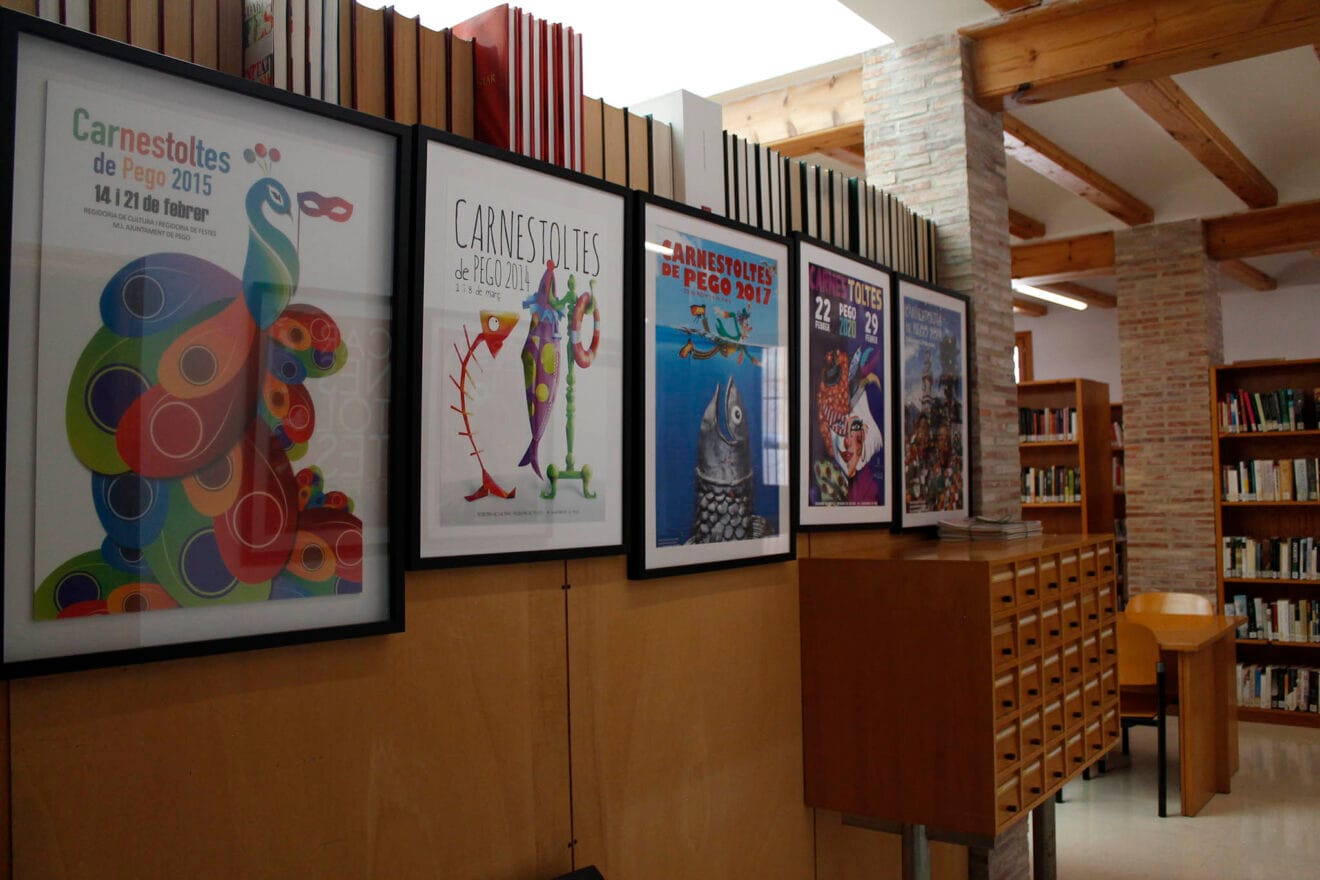 Exposición de carteles de Carnestoltes