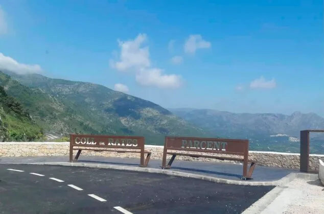 Imagen: Imagen de la obra finalizada por Parcent