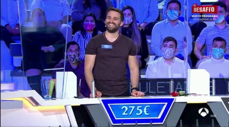 Javier en 'La ruleta' de A3