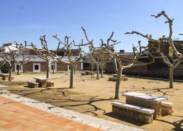 Mesas de merendero en Ràfol d’Almúnia