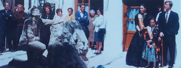 Imagen: Ofrenda al Riberer en 1990