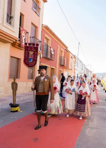 Ofrenda de flores a Sant Vicent Ferrer