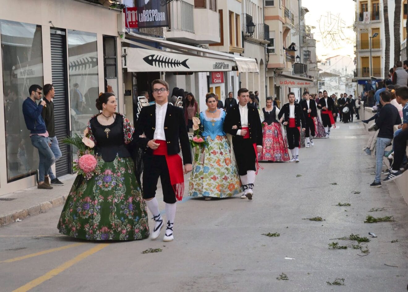 Ofrenda de flores en Benissa