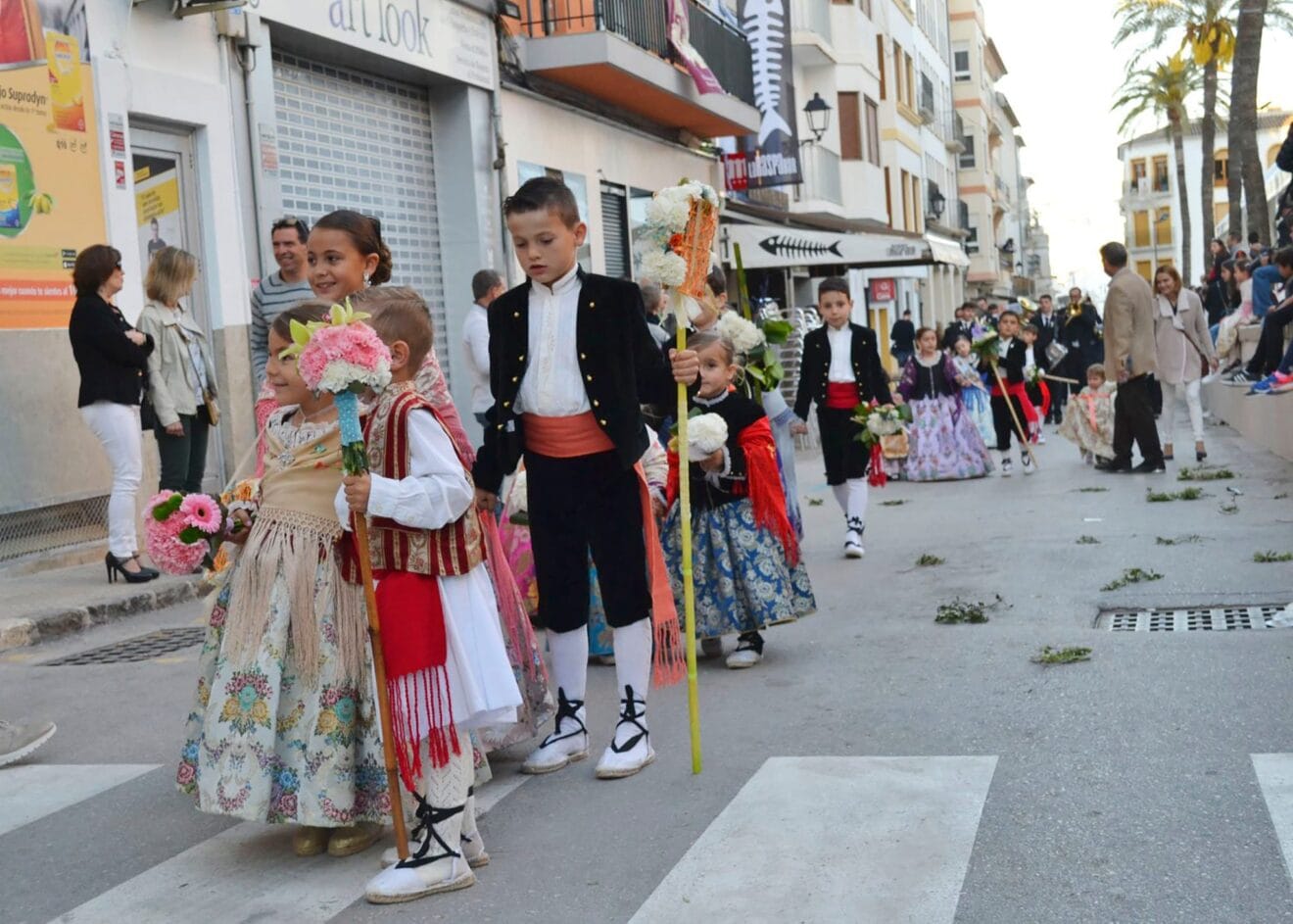 Ofrenda en Benissa