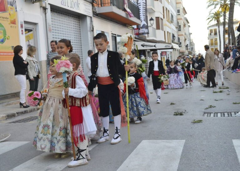 Ofrenda en Benissa