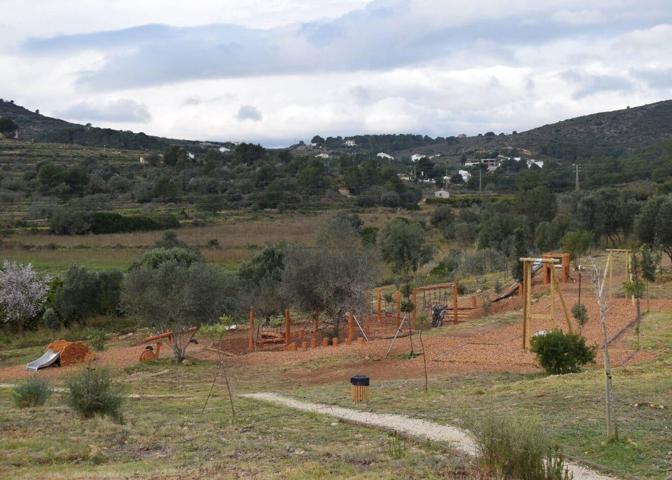 Parque recreativo en Les Font del Poble Nou de Benitatxell