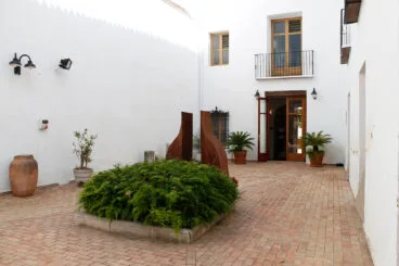 Patio en la Casa de Cultura de Pego