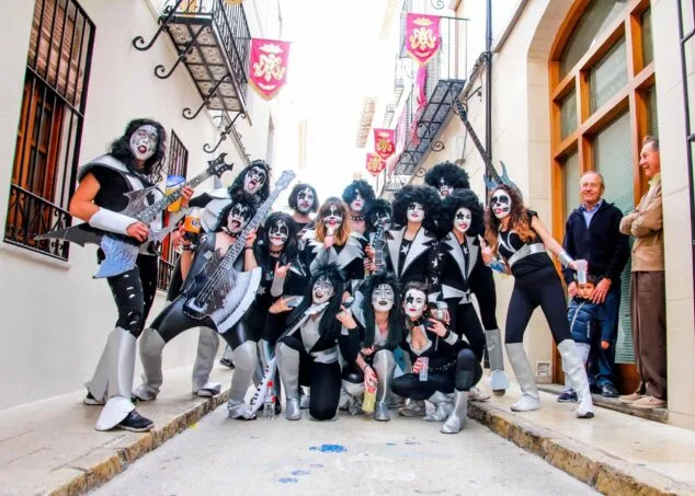 pena disfrazada en benissa