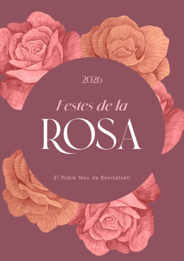 Portada del libro de las Fiestas de la Rosa