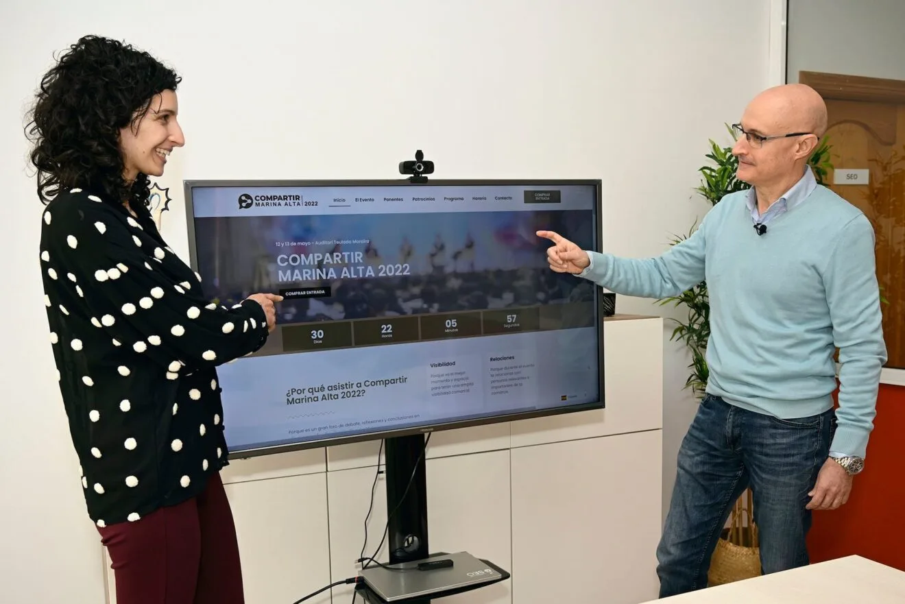 Presentación de la web 'Compartir Marina Alta'