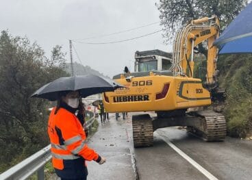 Reparaciones en las carreteras