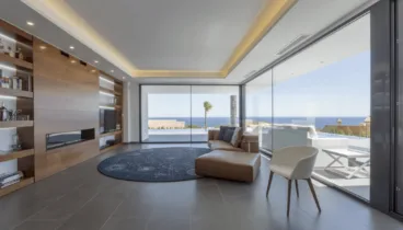 Salón con vistas – Urbimed Villas
