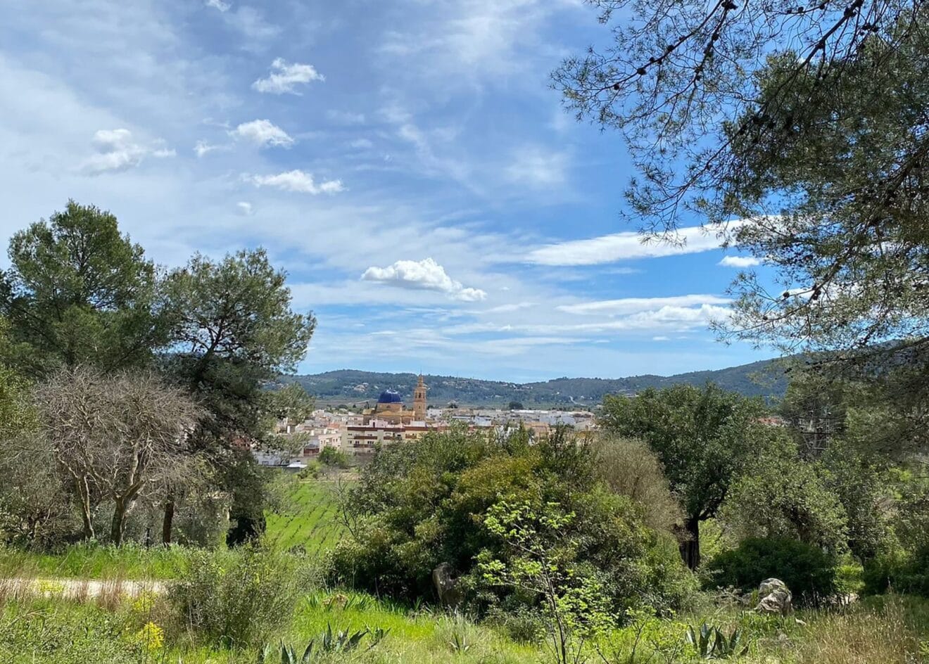 Vistas desde la zona del Tossalet de Xaló