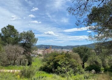 Vistas desde la zona del Tossalet de Xaló