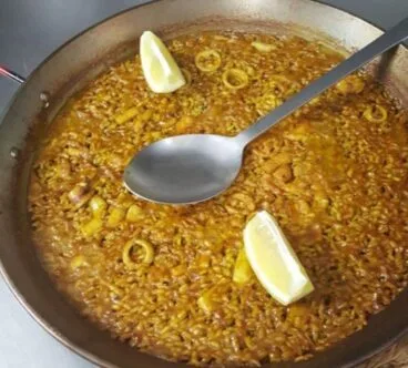 Arroz a banda en La Boheme