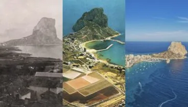 Calp en los años 1920, 1960 y en 2021