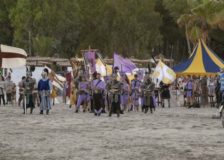 Capitanía cristiana de Moraira en 2018