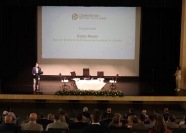 Carlos Mazón en la inauguración del foro Compartir Marina Alta