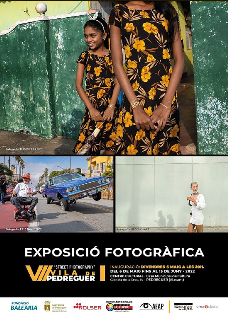 Cartel de la exposición fotográfica 'Vila de Pedreguer'