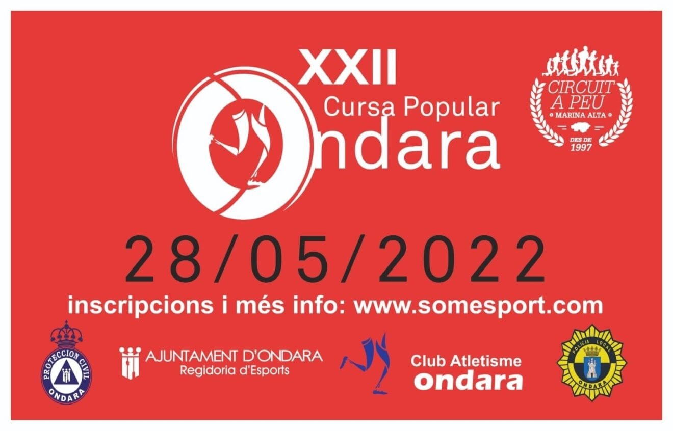 Cartel de la Volta a Peu de Ondara