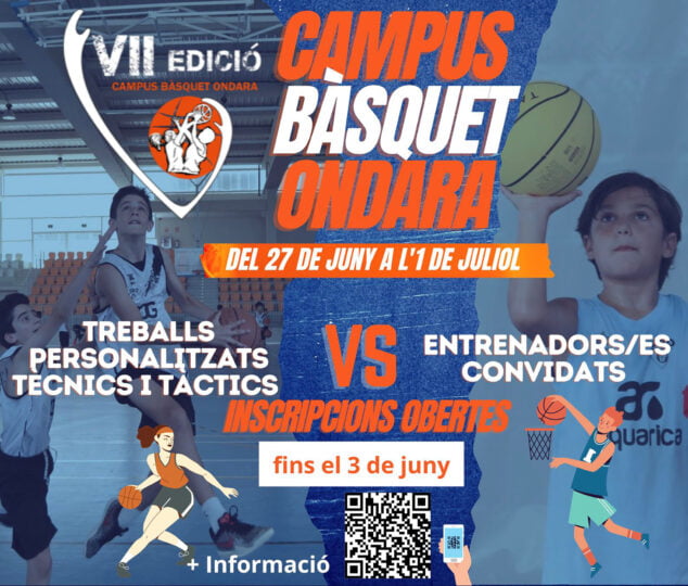 Imagen: Cartel del Campus de Básquet