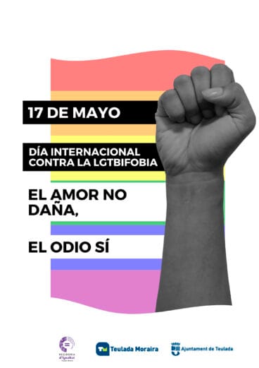 Cartel para el Día Internacional contra la LGTBIfobia