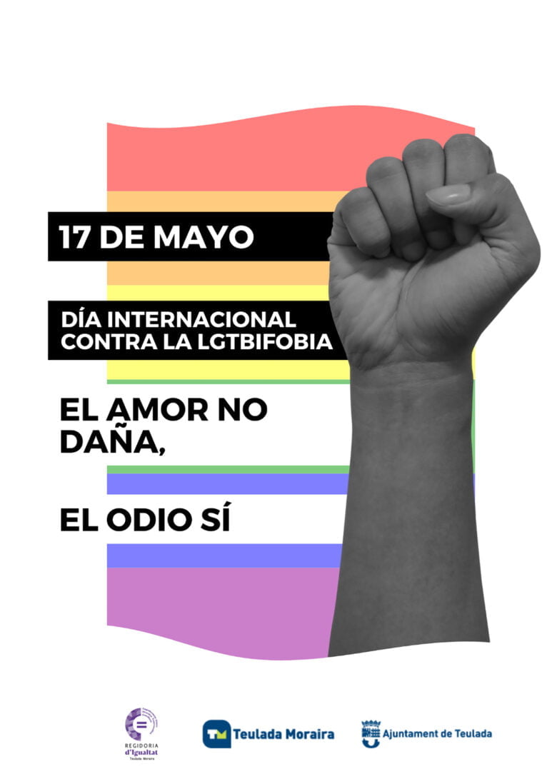 Cartel para el Día Internacional contra la LGTBIfobia