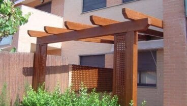 Comprar pérgola de madera en Jávea