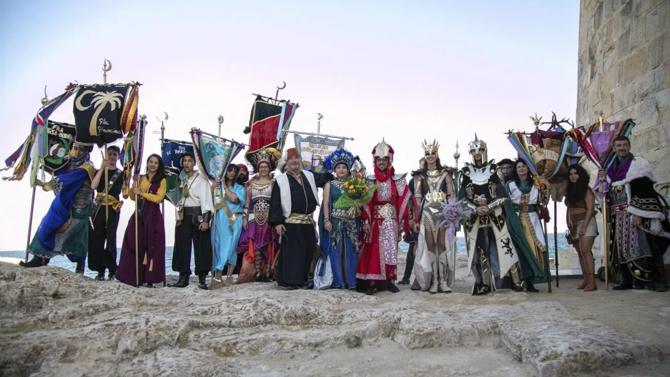 Conquista Mora junto al castillo de Moraira 2018