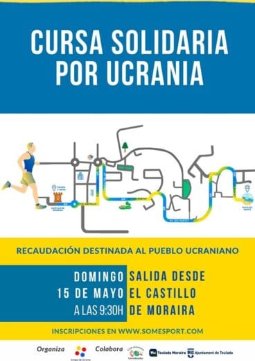 Cursa solidaria por Ucrania Teulada-Moraira