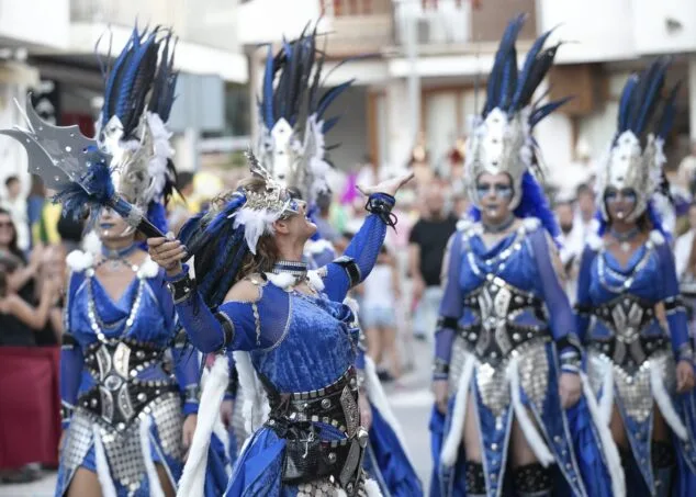 Imagen: Desfile de gala cristiano en Moraira