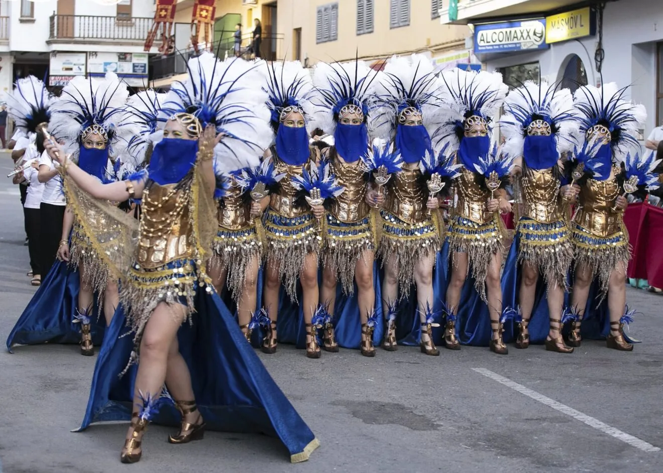 Desfile de gala Moros y Cristianos Moraira 2018