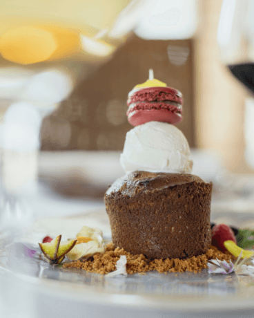 El toque dulce al final