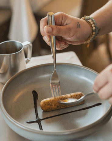 Elaboración de platos directamente en mesa