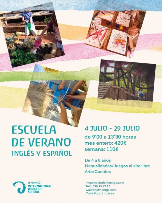 Imagen: Escuela de verano en Waldorf El Montgó