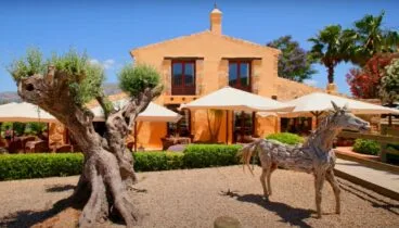 fachada restaurante de vall de cavall