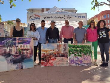 Ganadores del concurso de pintura ràpida