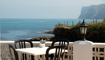 Gastronomía con vistas al mar