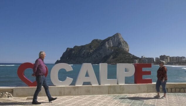 Imagen: La localidad de Calp