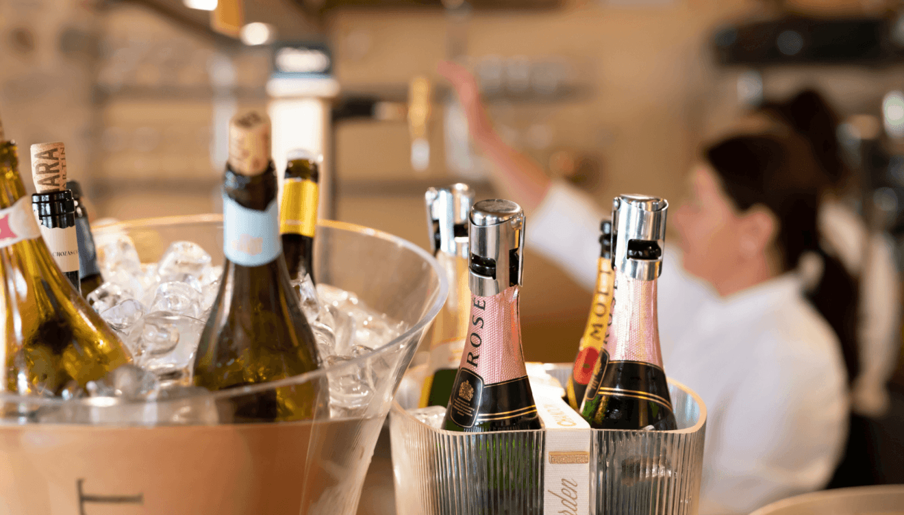 Los vinos y cavas más exclusivos en este restaurante