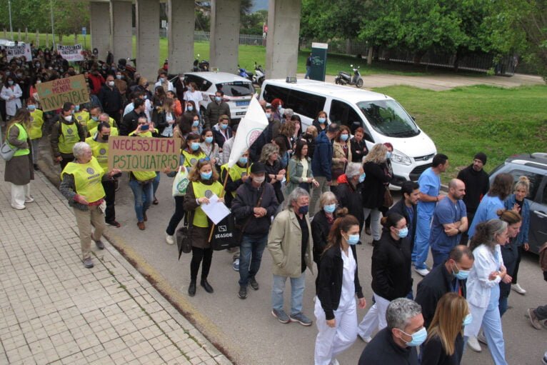 Manifestación en el Hospital de Dénia 05