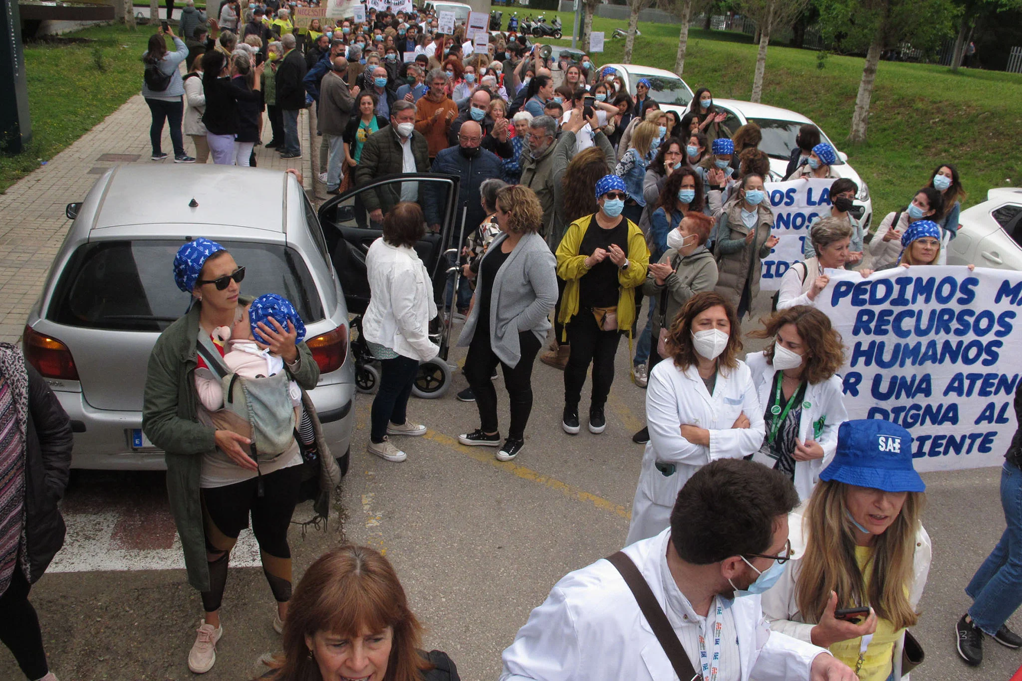 Manifestación en el Hospital de Dénia 09