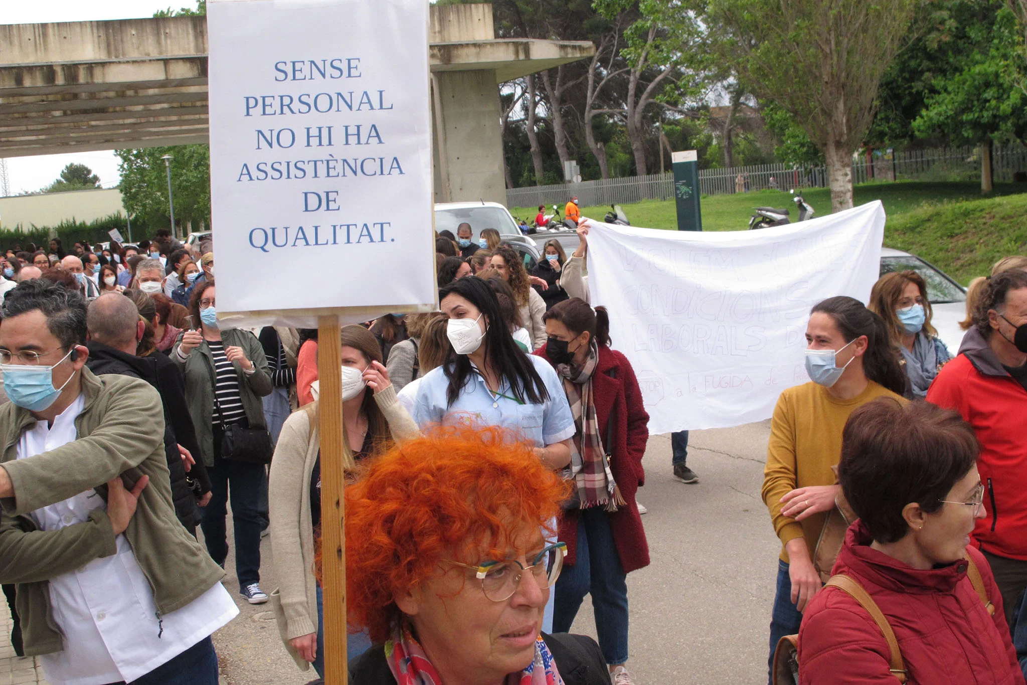 Manifestación en el Hospital de Dénia 16