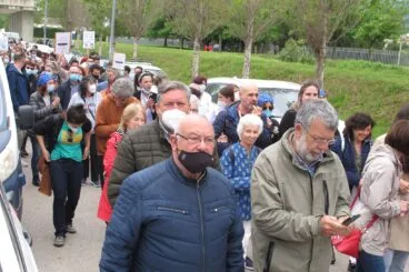 Manifestación en el Hospital de Dénia 17