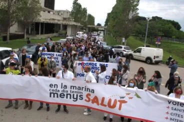 Manifestación en el Hospital de Dénia 19