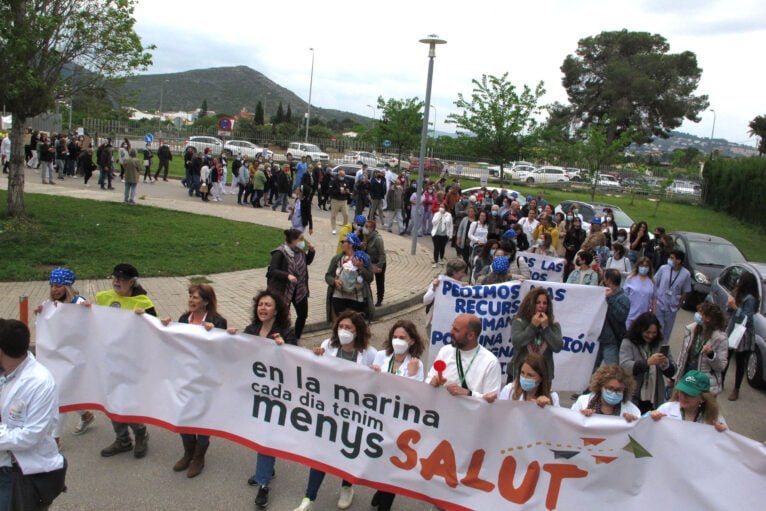 Demonstration at Dénia Hospital 20