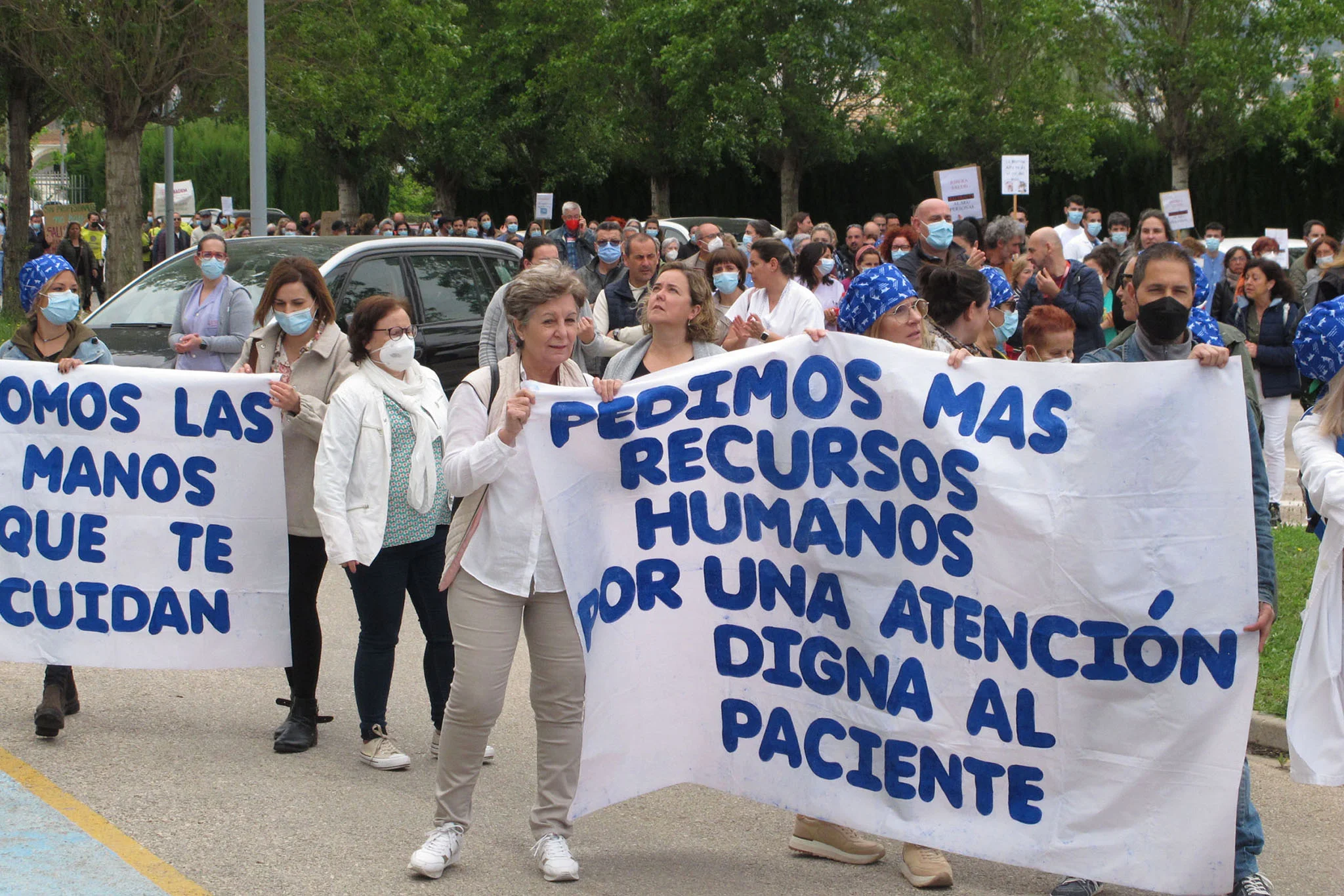 Manifestación en el Hospital de Dénia 21