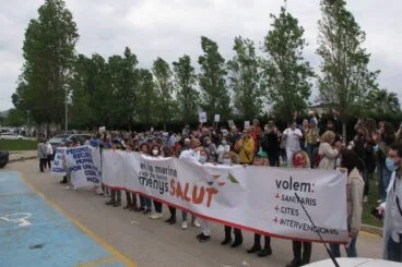 Manifestación en el Hospital de Dénia 23