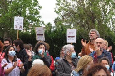 Manifestación en el Hospital de Dénia 25